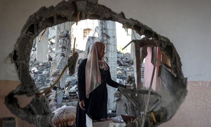 Iran, Israel appear to pull back from brink as Gaza bombed again