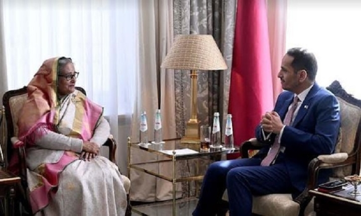PM holds meeting with Qatar Premier PM holds meeting with Qatar Premier