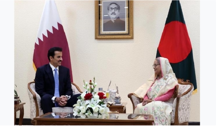Qatar Amir is at PMO Qatar Amir is at PMO