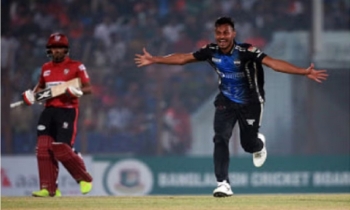 Hider stars as Rangpur win cliffhanger for eighth straight victory in BPL