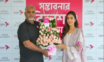Bidya Sinha Mim becomes brand endorser of bKash