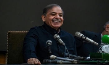 Shehbaz Sharif voted in as Pakistan’s prime minister for second time