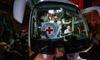 Israeli prison authorities say 39 Palestinians released under hostage deal