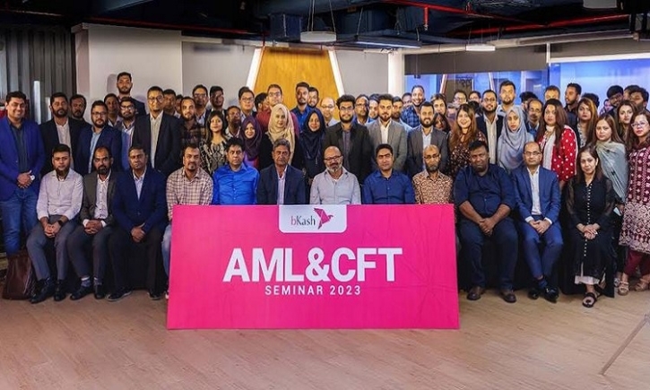 bKash organises annual seminar on AML&CFT bKash organises annual seminar on AML&CFT