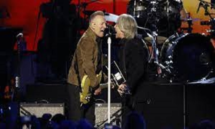 Rocker Jon Bon Jovi honored at pre-Grammy gala Rocker Jon Bon Jovi honored at pre-Grammy gala
