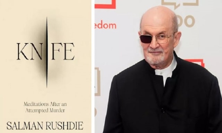 Salman Rushdie to release ’Knife’ memoir recounting stabbing Salman Rushdie to release ’Knife’ memoir recounting stabbing