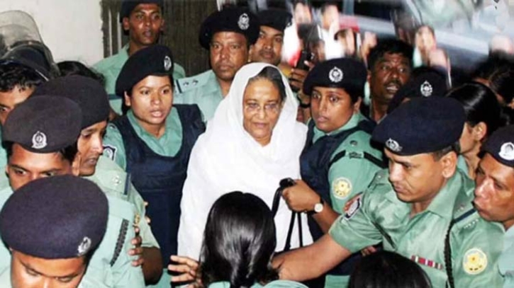 শেখ হাসিনার কারাবন্দি দিবস আগামীকাল শেখ হাসিনার কারাবন্দি দিবস আগামীকাল