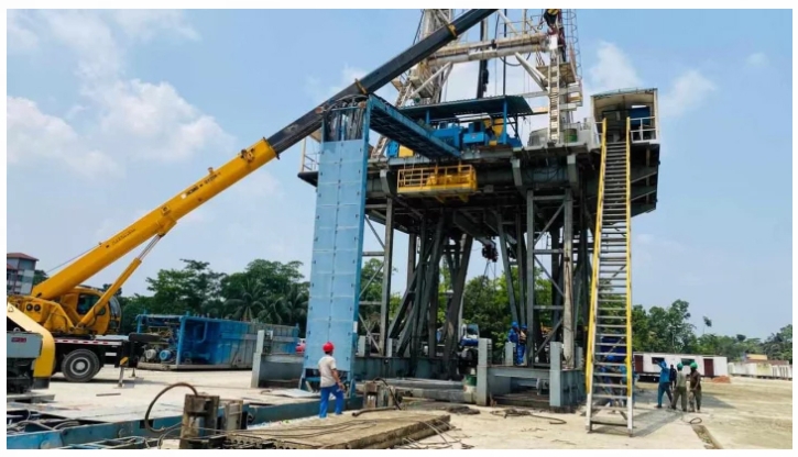 নোয়াখালীতে নতুন গ্যাসকূপ খননের কার্যক্রম উদ্বোধন